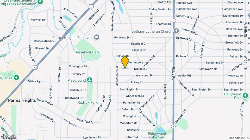 8305 Ivandale Dr Map and Location Details