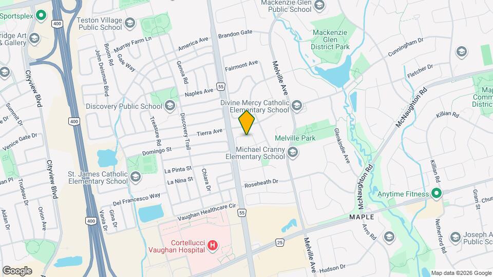 110 Dunoon Dr Map and Location Details