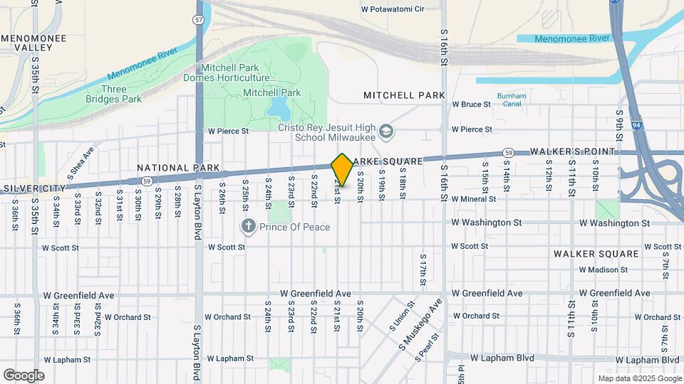 912-A S 21st St Map and Location Details