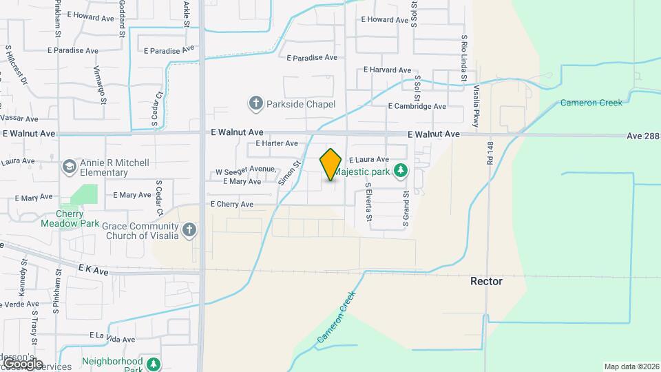 2247 S Manzanita Ct Map and Location Details