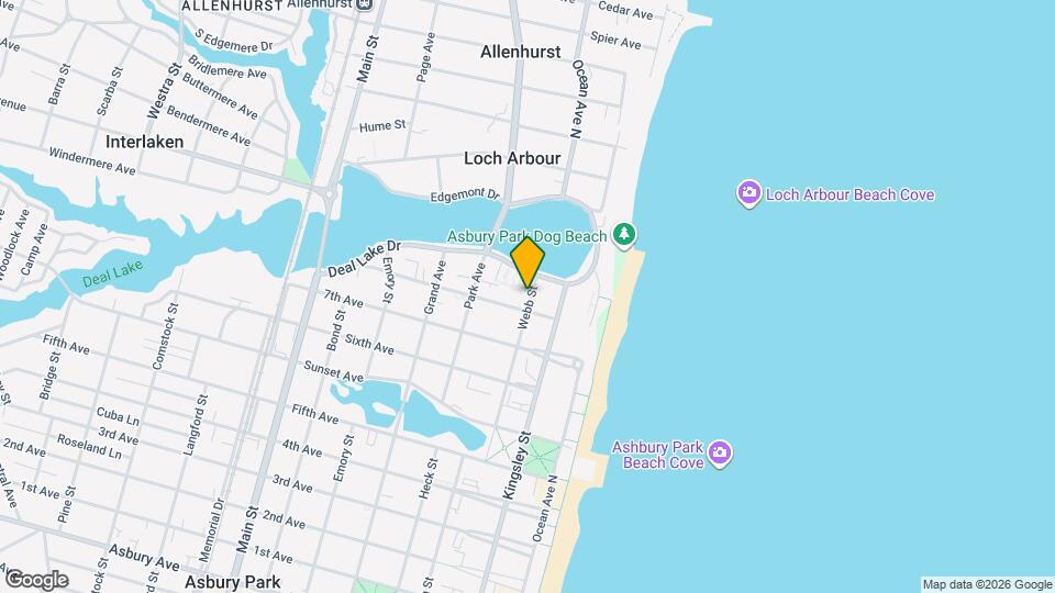 1703 Webb St, Unit 7 Map and Location Details