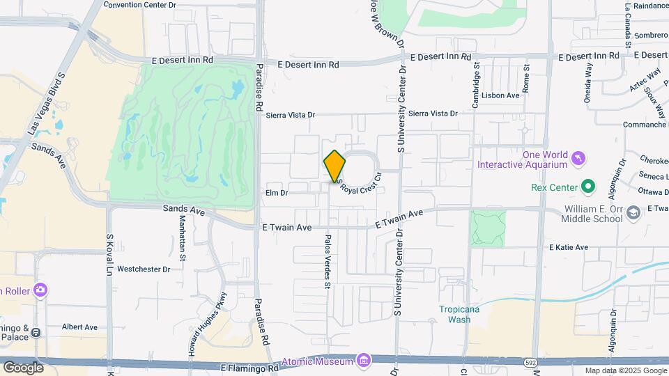 555 S Royal Crest Cir Map and Location Details