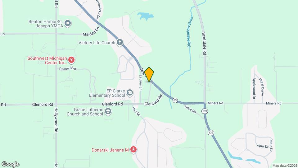 4024 Niles Rd, Unit Main Level Map and Location Details