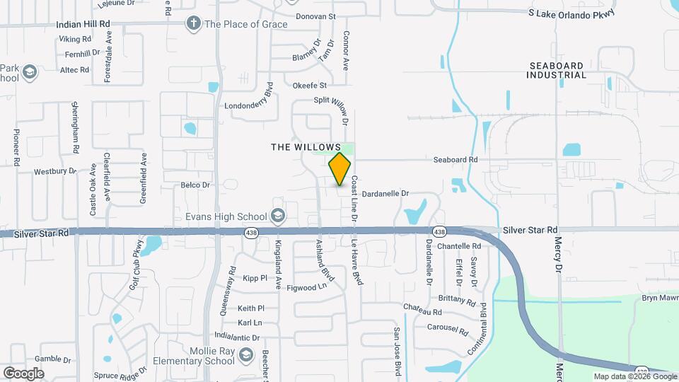 2775 Willow Run Map and Location Details