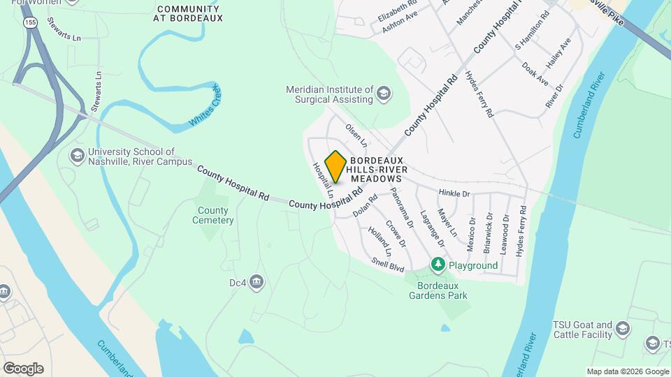 3308 Hospital Ln Map and Location Details