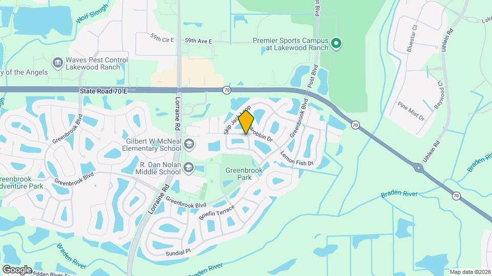 14952 Amberjack Terrace Map and Location Details