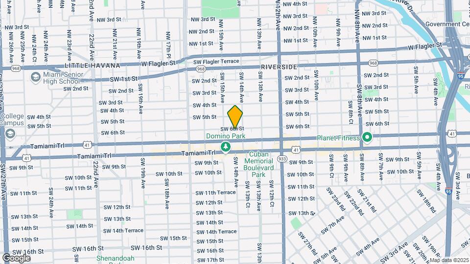 1426 SW 6th St Map and Location Details