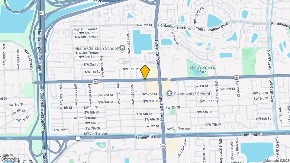 20 SW 108th Ave Map and Location Details