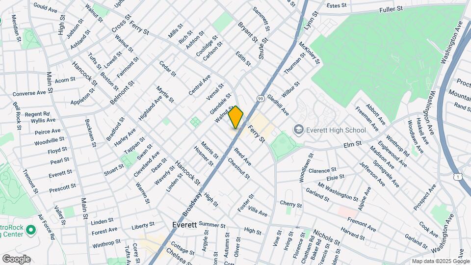 696 Broadway, Unit 1 Map and Location Details