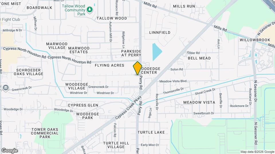 9707 Pine Pass Dr Map and Location Details