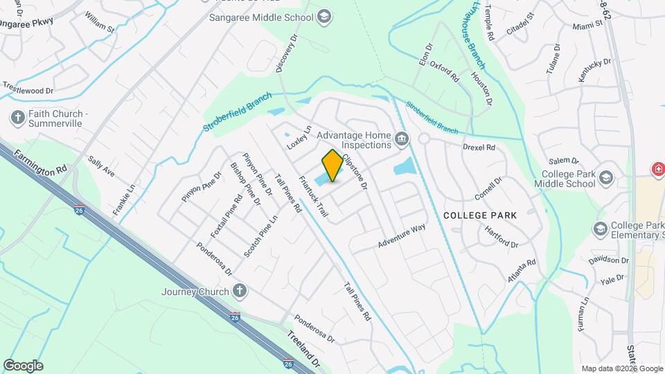 1221 Briar Rose Ln Map and Location Details