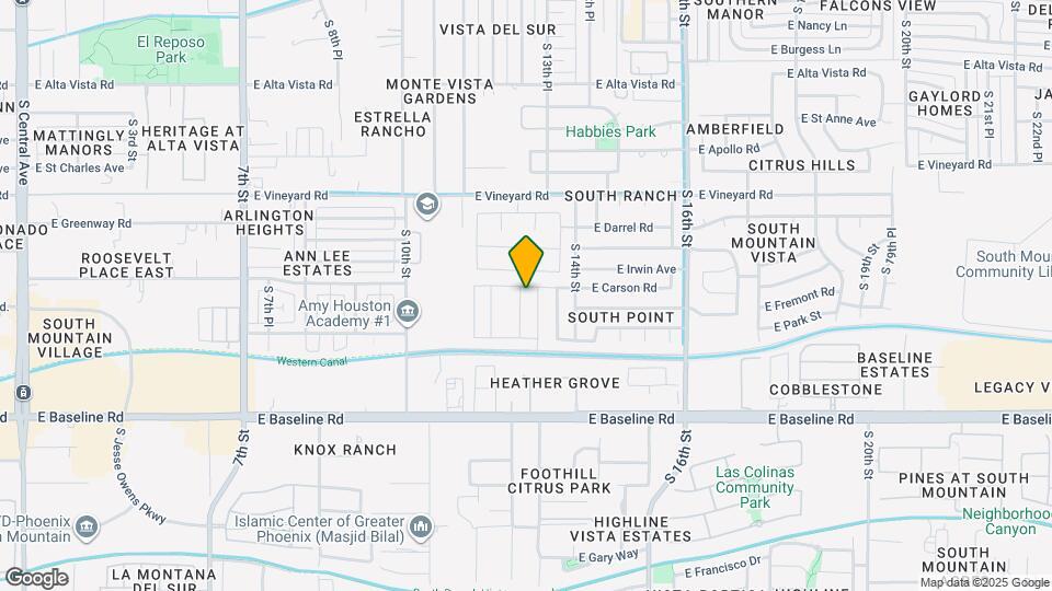 SFR Neighborhood Map and Location Details