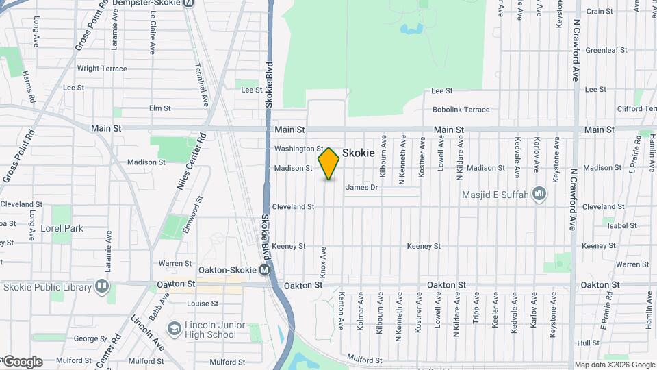 8235 Knox Ave, Unit Bright and Clean Map and Location Details