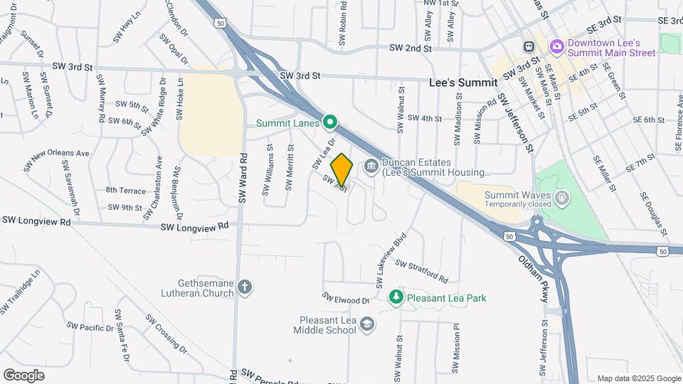 703 SW 7 St Map and Location Details