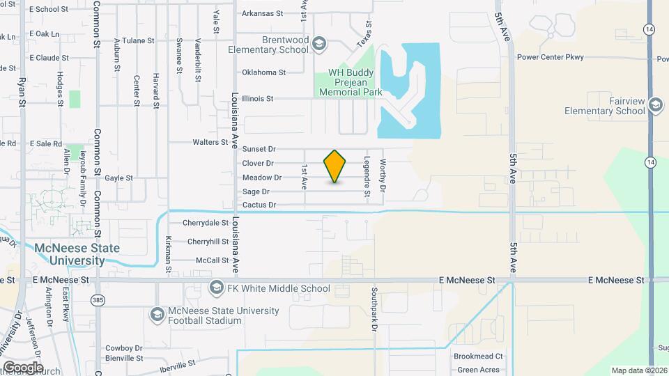 1509 Sage Dr Map and Location Details