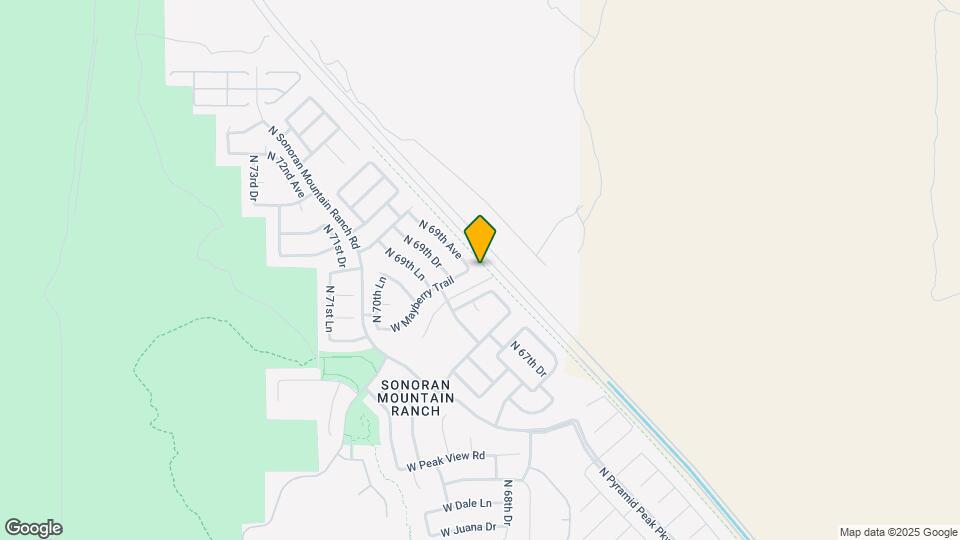 29553 N 69th Ave Map and Location Details