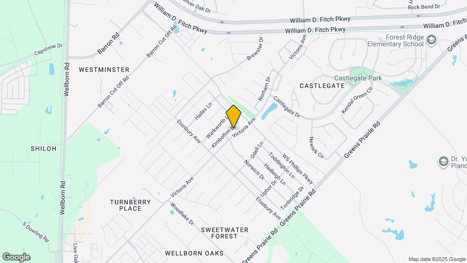 2509 Kimbolton Dr Map and Location Details