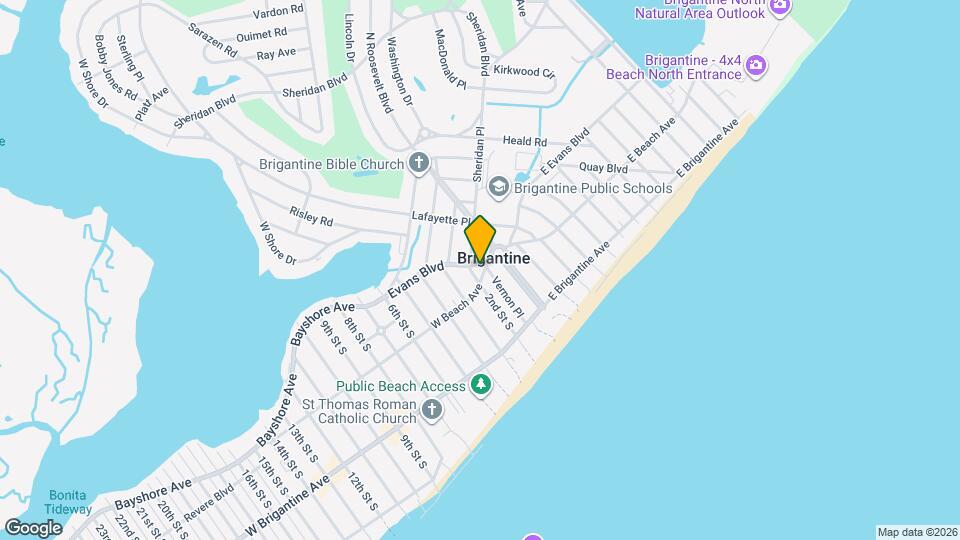 101 W Beach Ave Map and Location Details