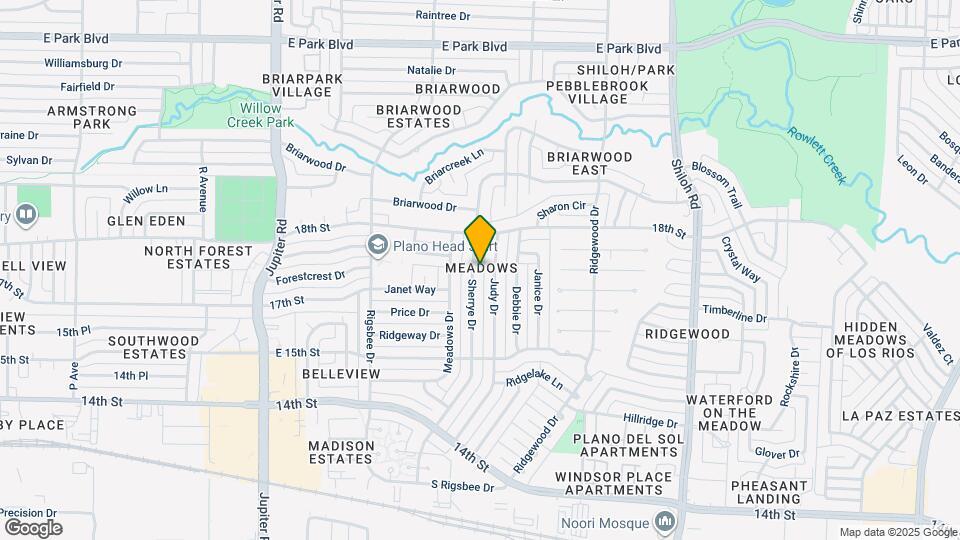 1704 Sherrye Dr Map and Location Details