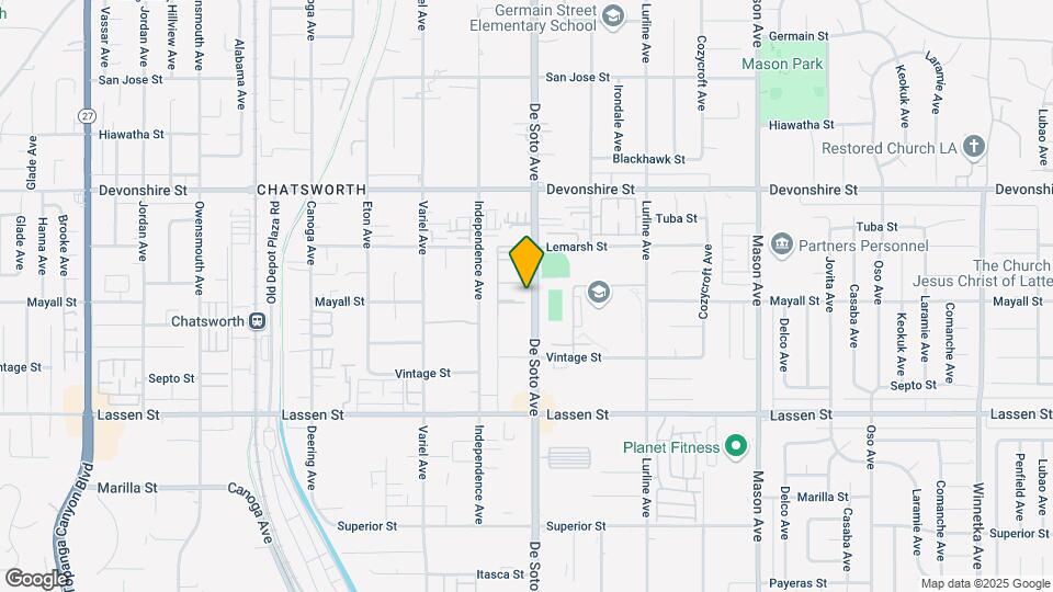 Chatsworth Plaza Apartments Map and Location Details