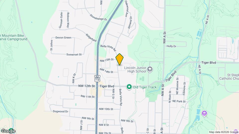 1403 Camellia Dr Map and Location Details