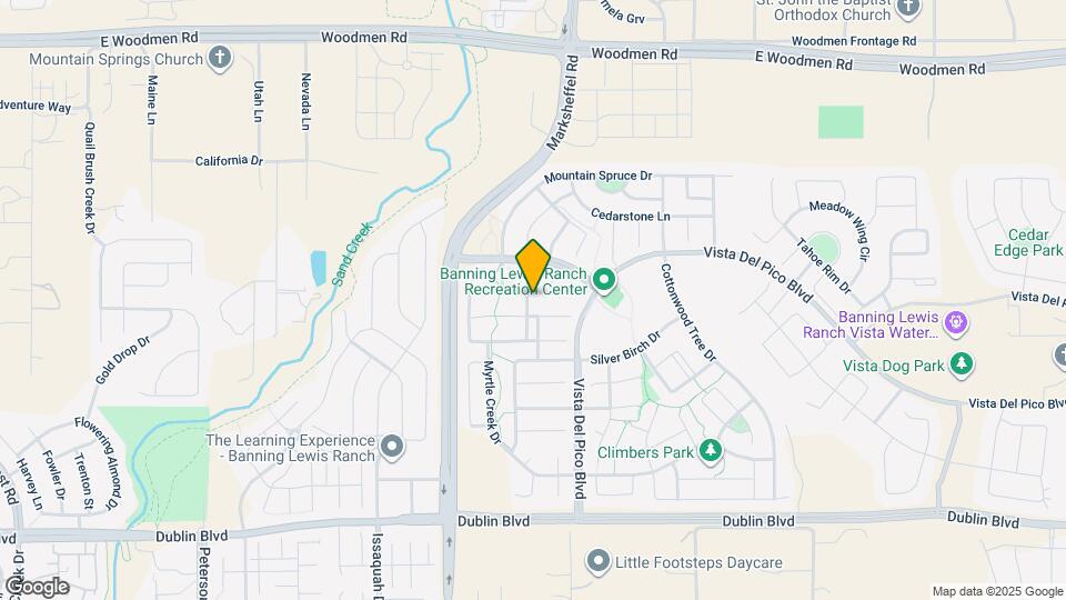 8007 Briarthorn Ln Map and Location Details