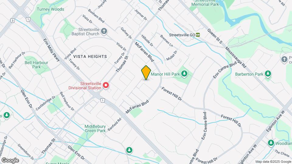 5477 Palmerston Crescent Map and Location Details