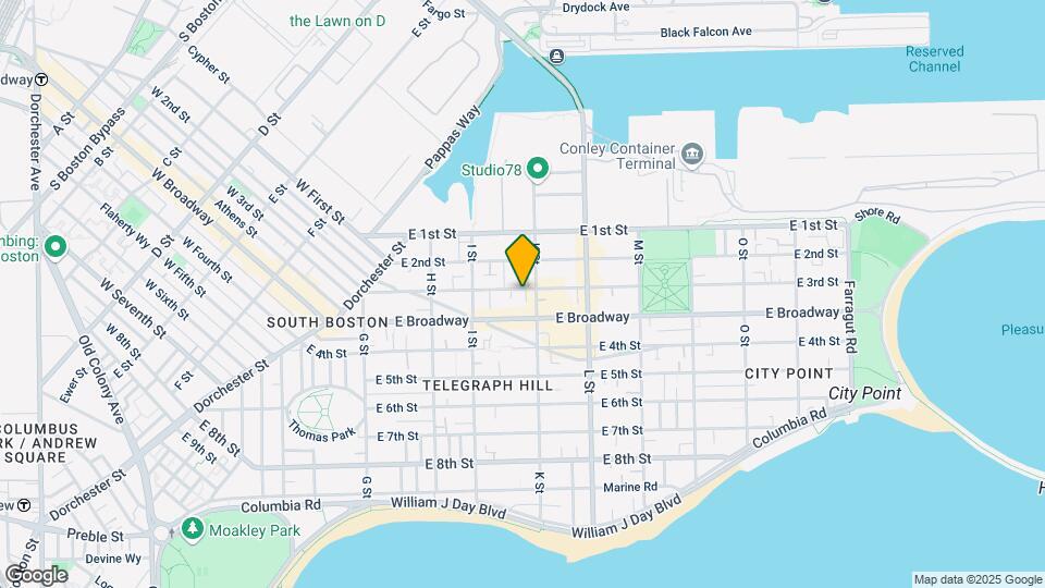547 E 3rd St, Unit 9 Mapa y Detalles de la Ubicación