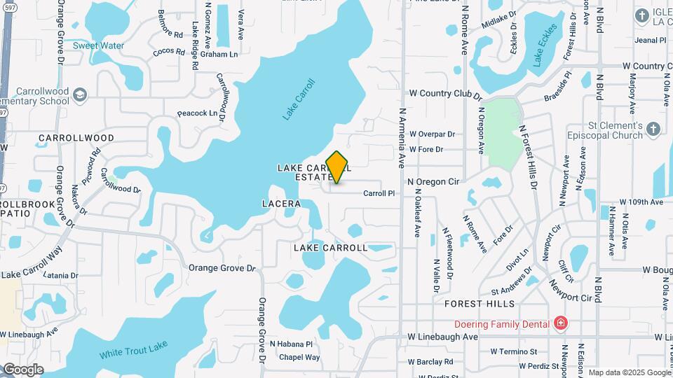 2315 Carroll Pl, Unit #1 Map and Location Details