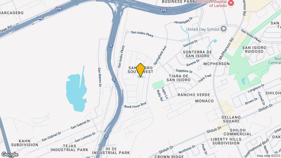 1325 Chital Dr Map and Location Details