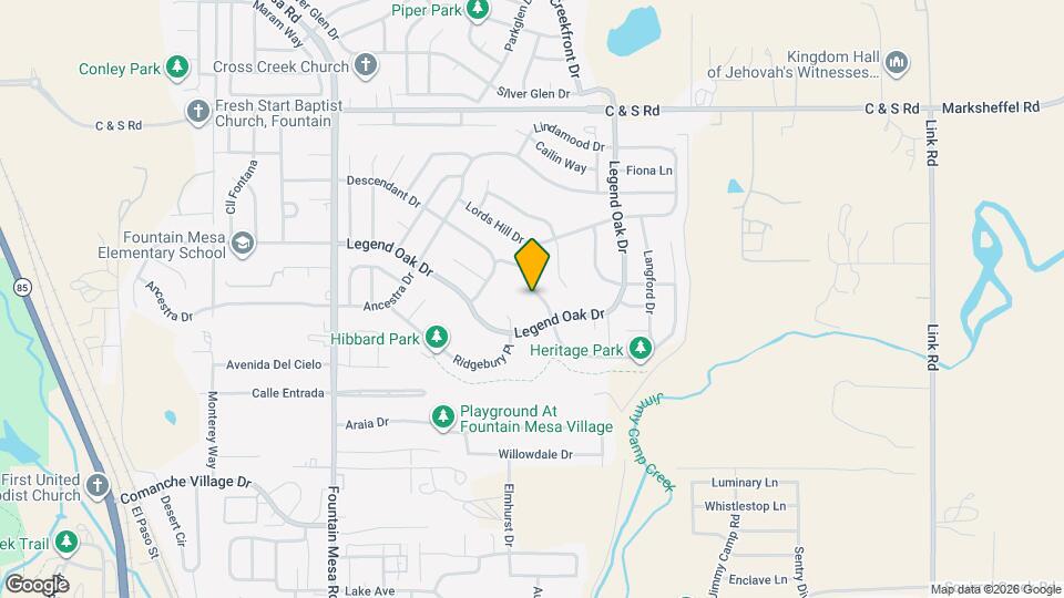 950 Winebrook Way Mapa y Detalles de la Ubicación