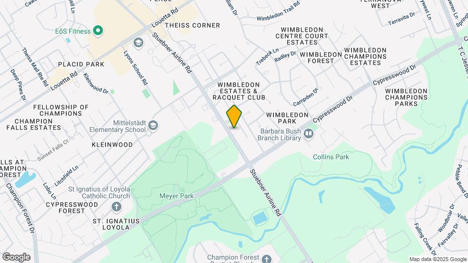 Wimbledon Pines Condo Map and Location Details