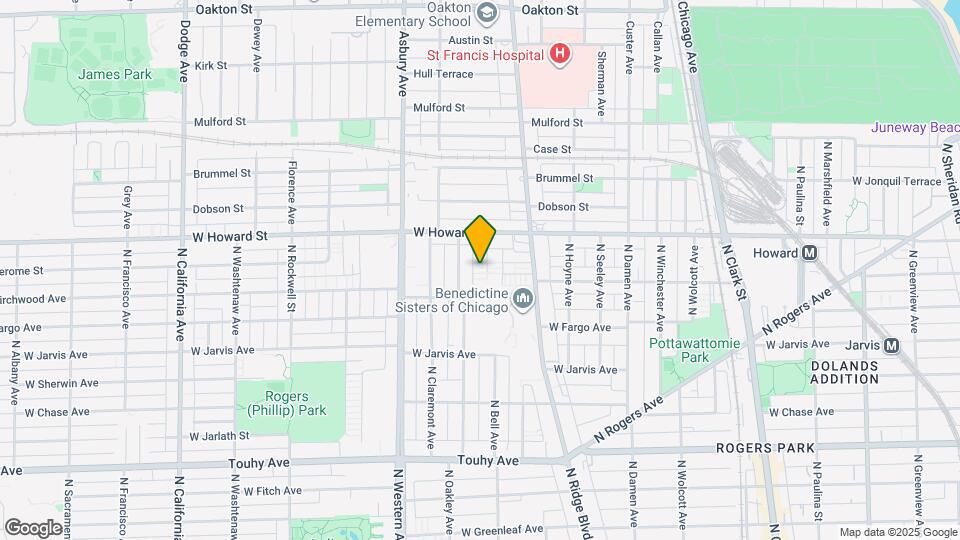 7530 N Bell Ave Map and Location Details