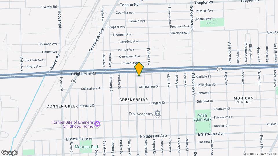 20560 Goulburn Ave Map and Location Details