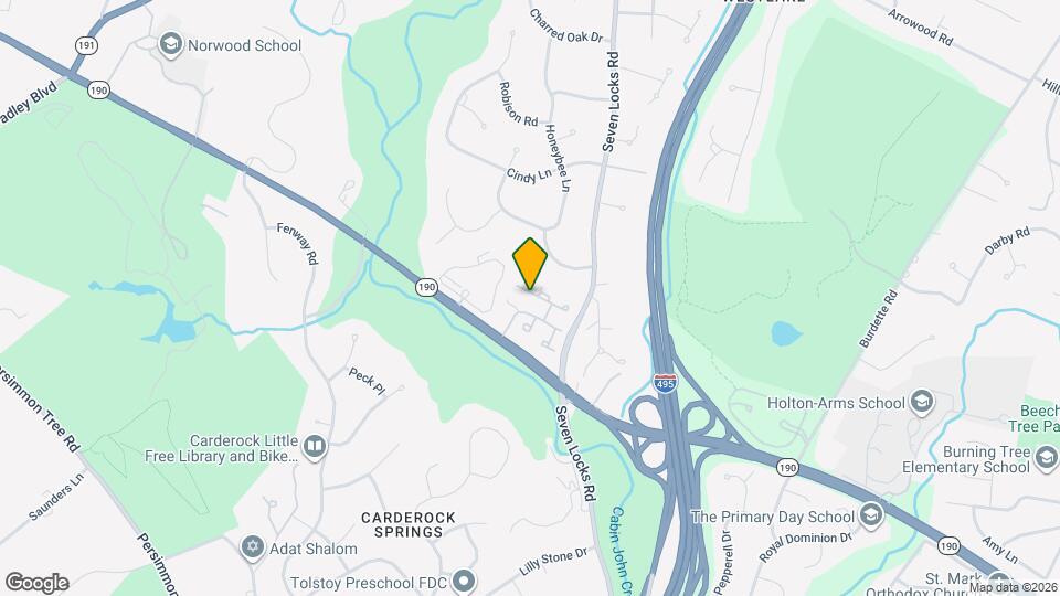 8016 Quarry Ridge Way Map and Location Details