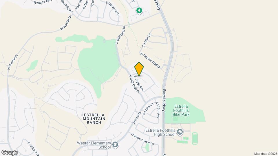 17586 W Agave Ct Map and Location Details