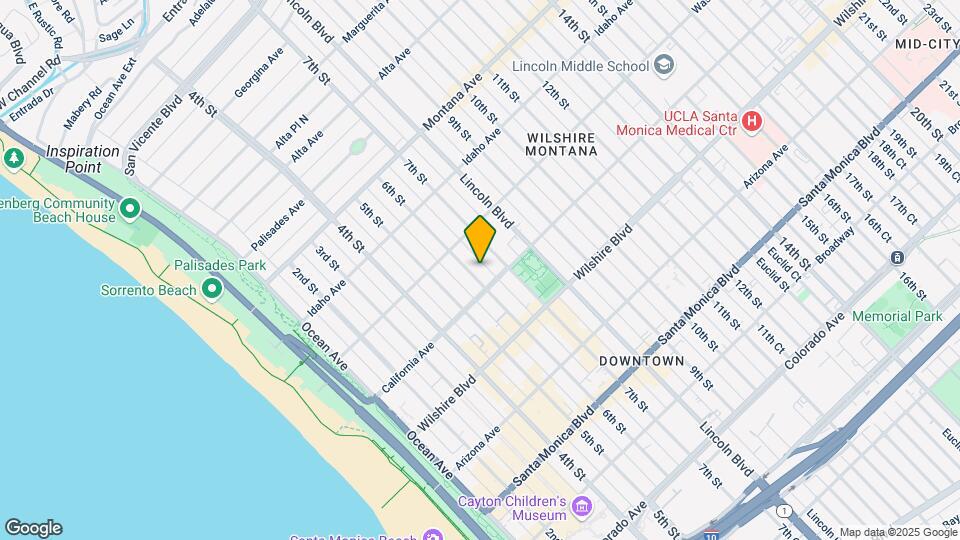 1045 6th St Mapa y Detalles de la Ubicación