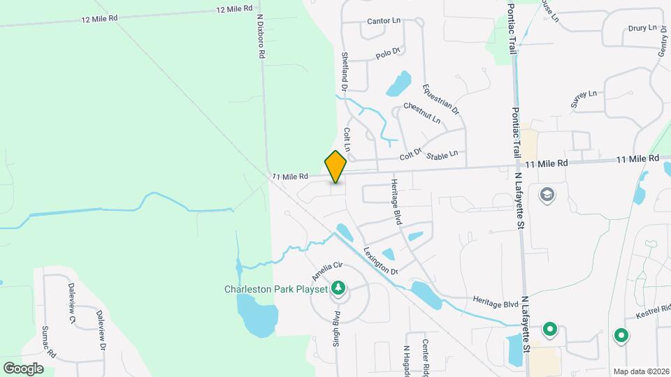 6037 Fieldstone Cir Mapa y Detalles de la Ubicación