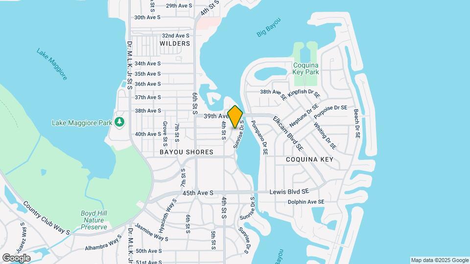 4020 Miramar Way S Map and Location Details