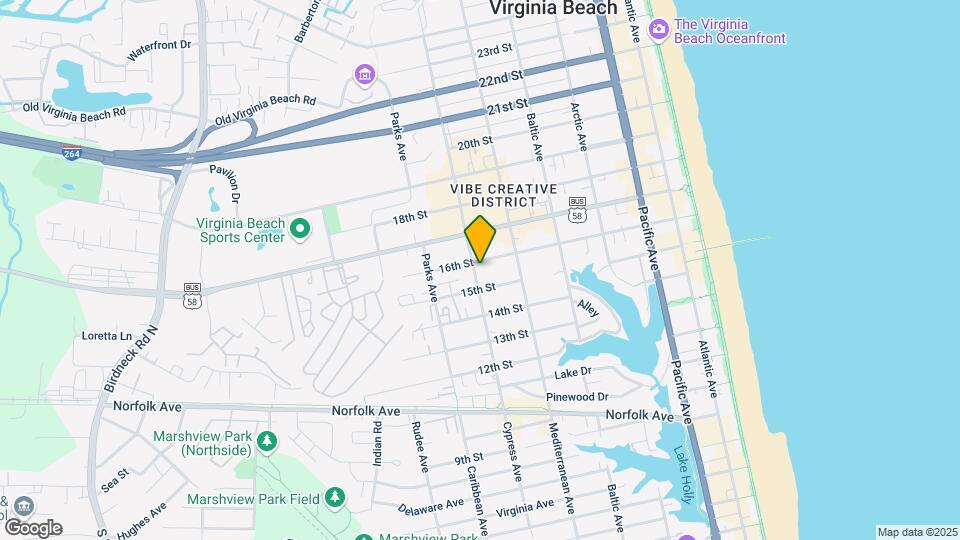 1517 Cypress Ave-Unit -B Map and Location Details