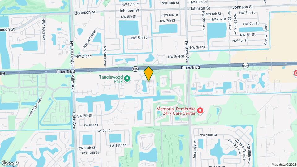 320 Palm Cir E Map and Location Details