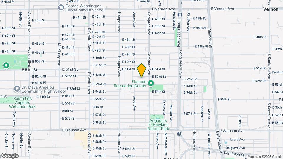1440 E 52nd St Map and Location Details