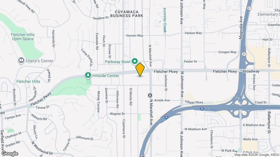 1110 Petree St Map and Location Details