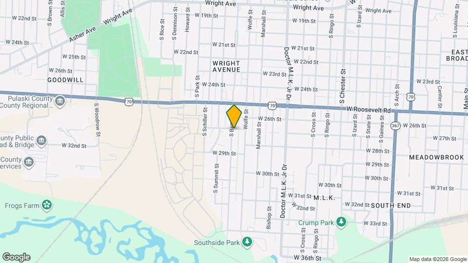 2701 S Battery St Map and Location Details