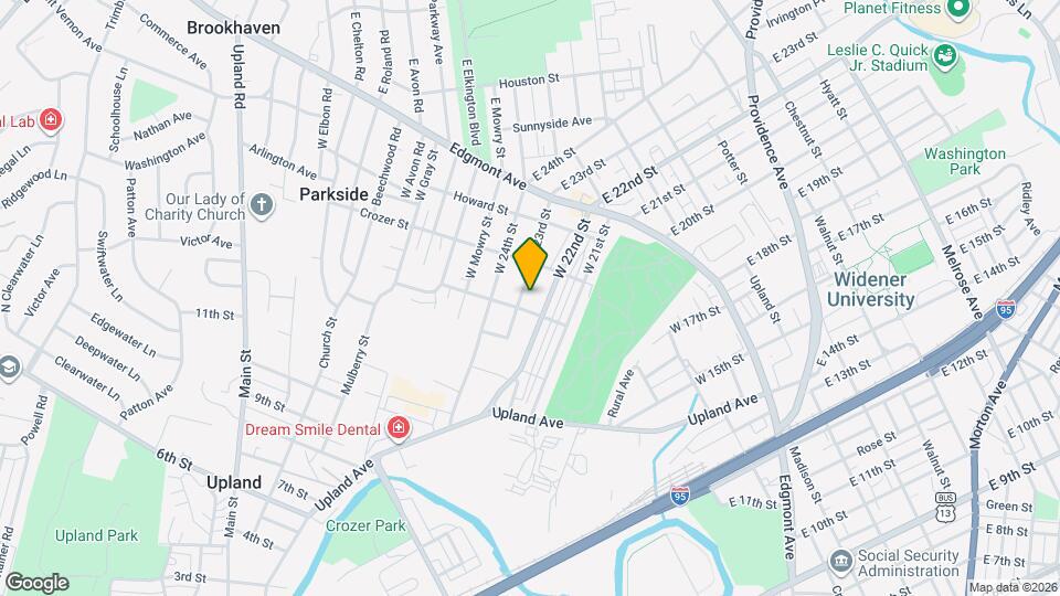 223 W 23rd St Map and Location Details