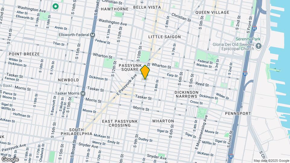 1428 S 9th St Map and Location Details