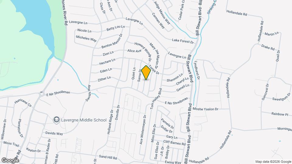 165 Howard Woody Dr Mapa y Detalles de la Ubicación