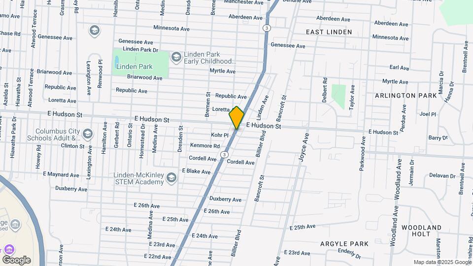 2258 Cleveland Ave Map and Location Details