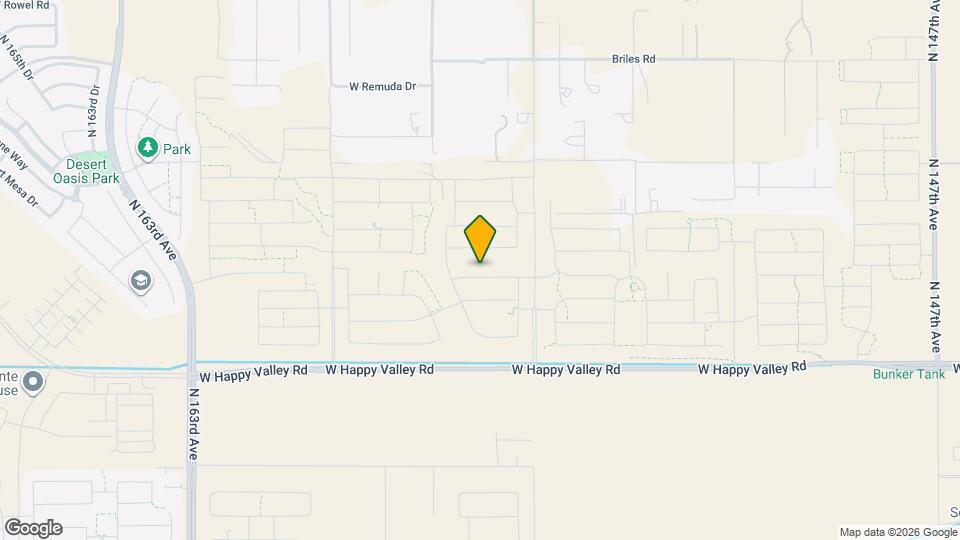 15628 W Smoketree Dr Map and Location Details