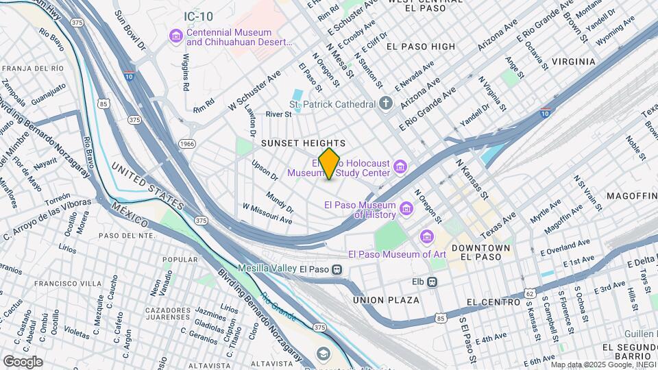 617 Prospect St Map and Location Details